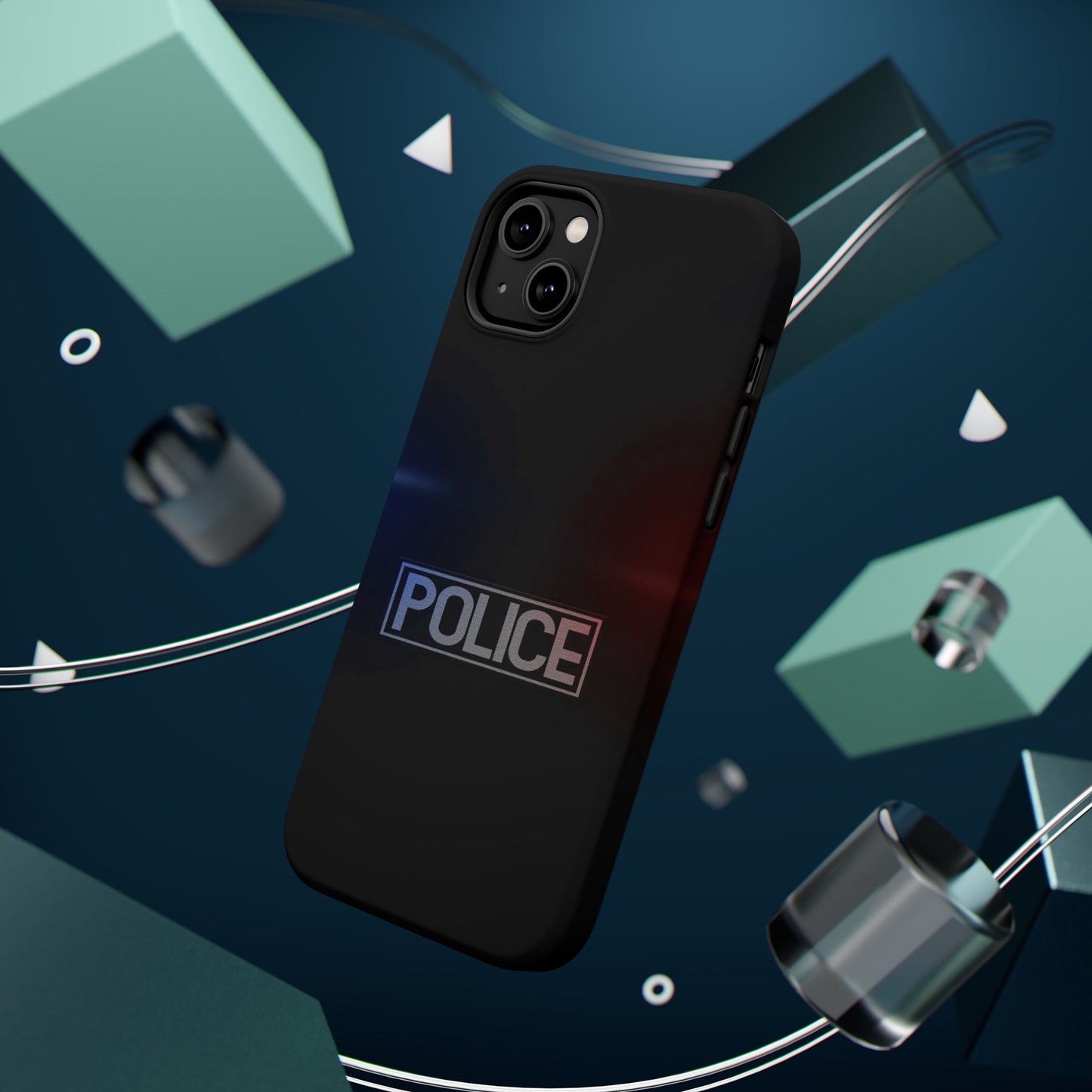Police Magnetic Phone Case