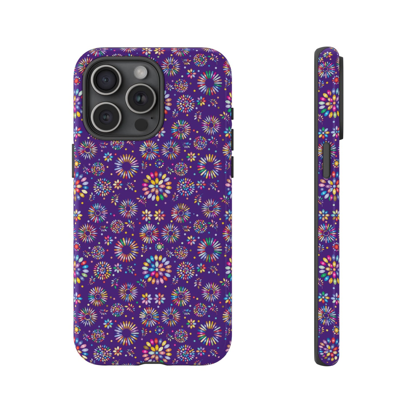 Vibrant Vibes Tough Cases / Purple