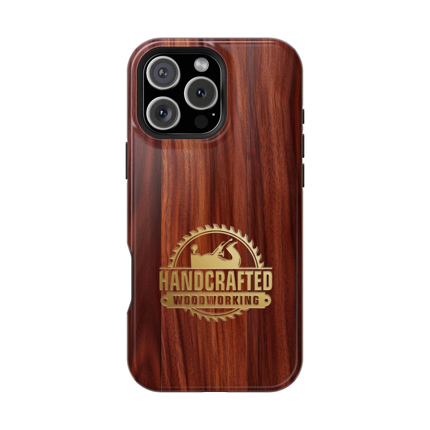 Woodworking Logo Magnetic iPhone Case