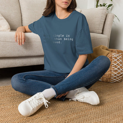 Being Single Unisex Softstyle T-Shirt