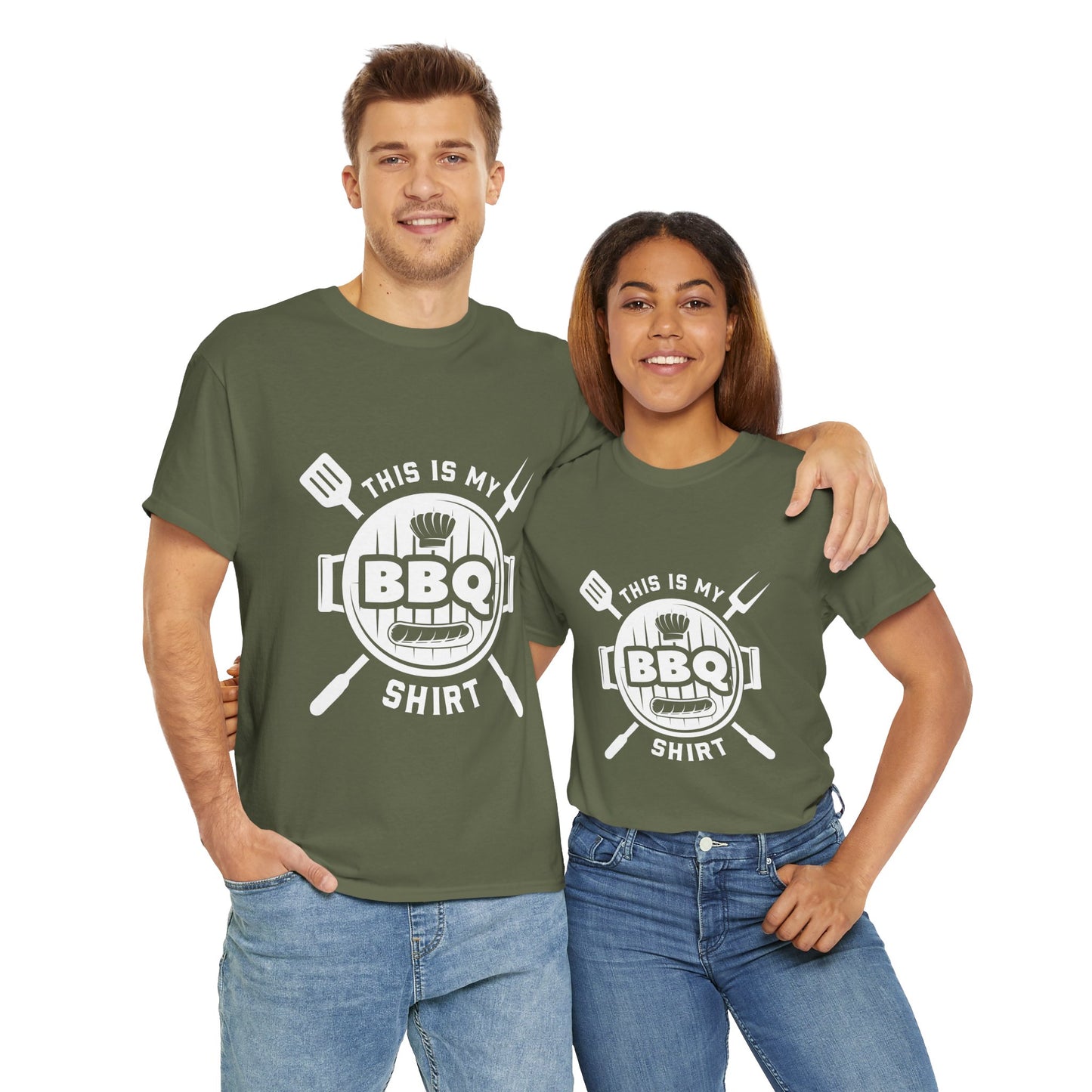 BBQ Lover's Unisex Heavy Cotton Tee - Perfect for Grill Masters