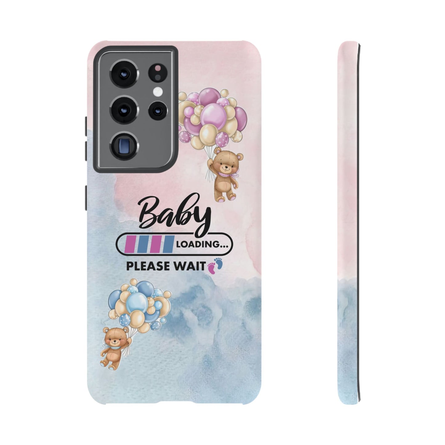 Cute Baby Loading Tough Case - Maternity Phone Cover