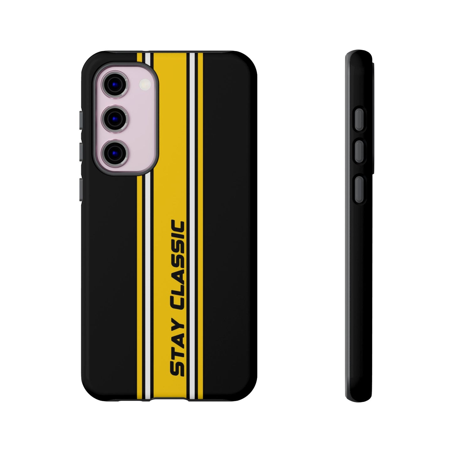 Stay Classic Tough Case – Minimalist Racing Design