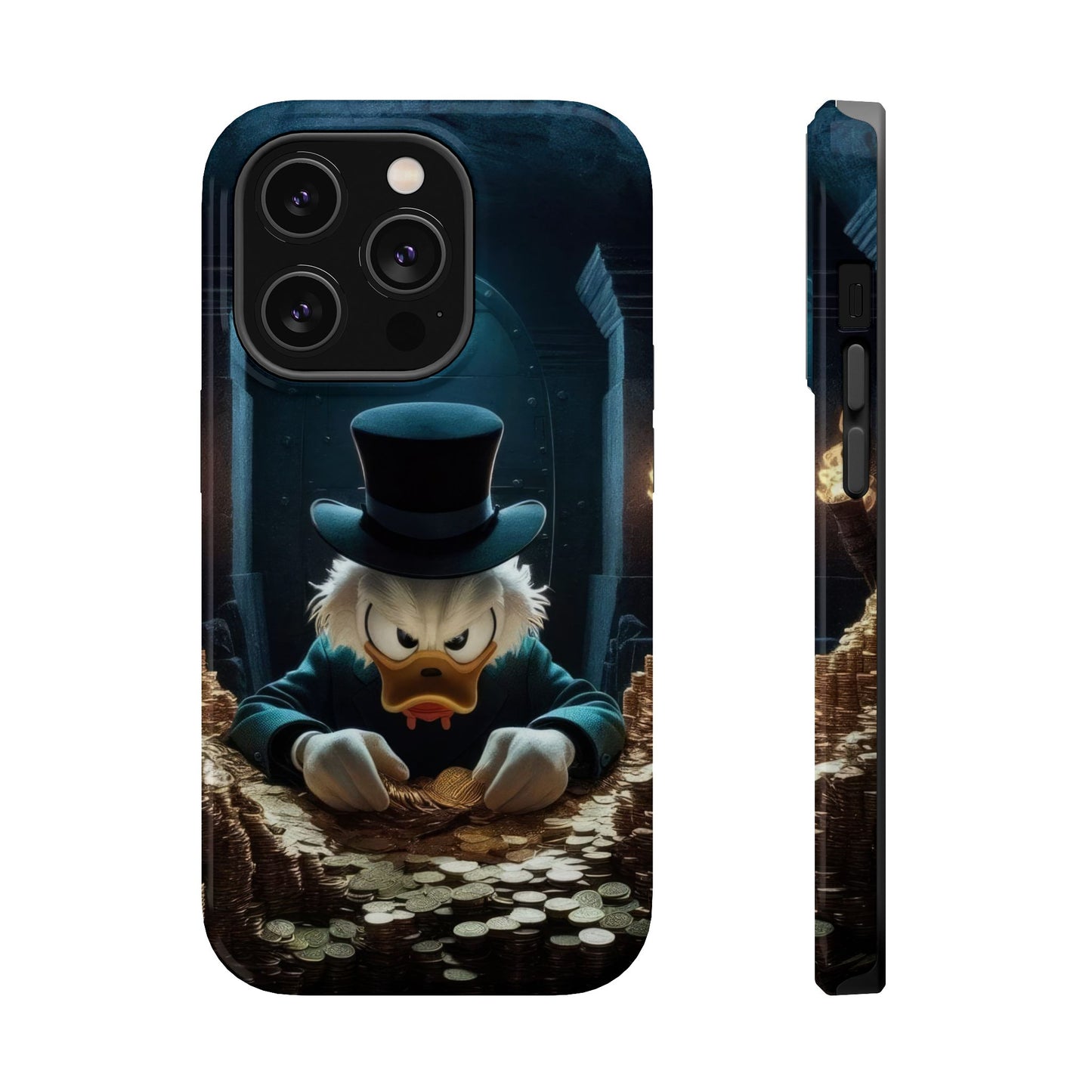 Magnetic Phone Case - Scrooge McDuck Design