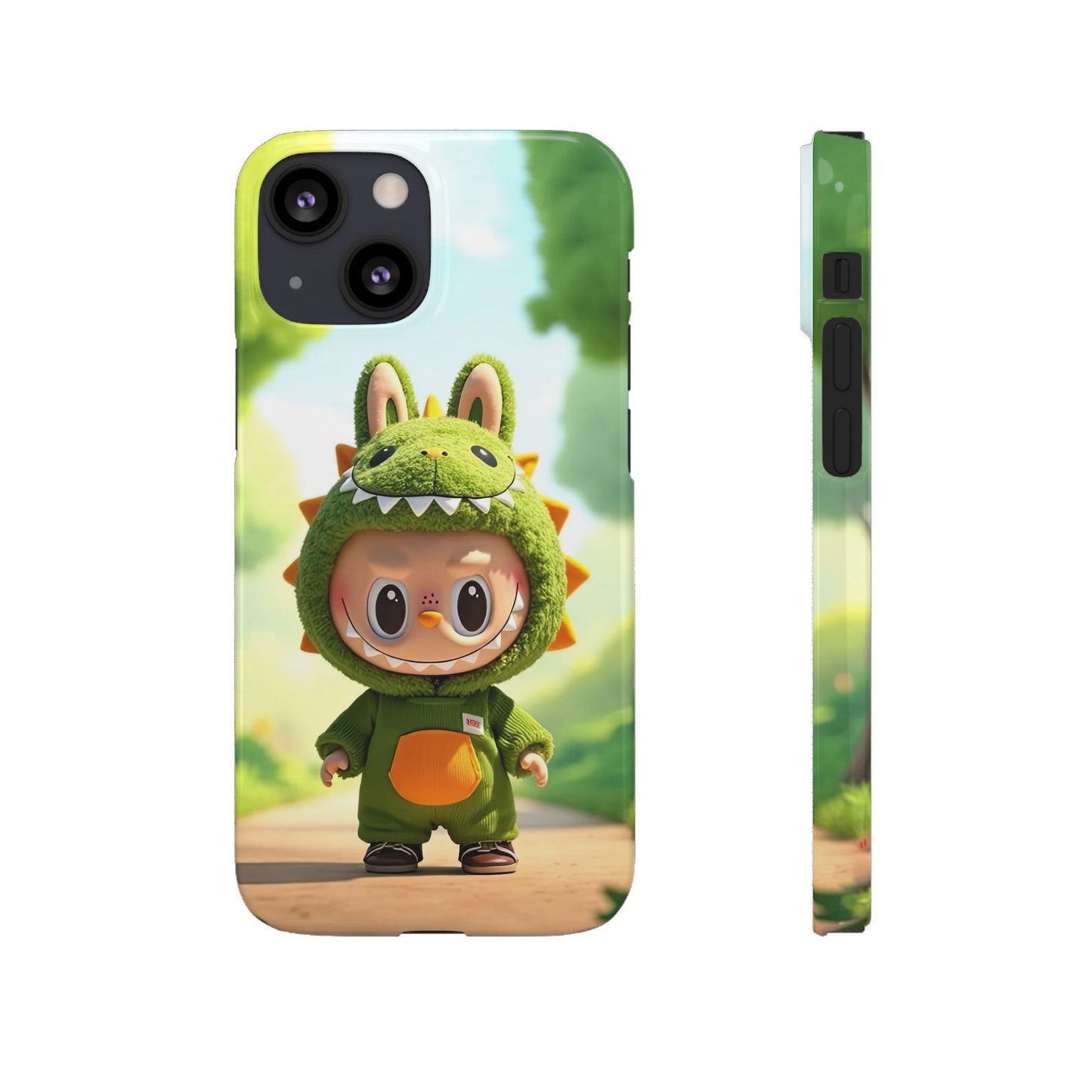 The Monsters Snap Case for iPhone Models – Playful Dinosaur Design