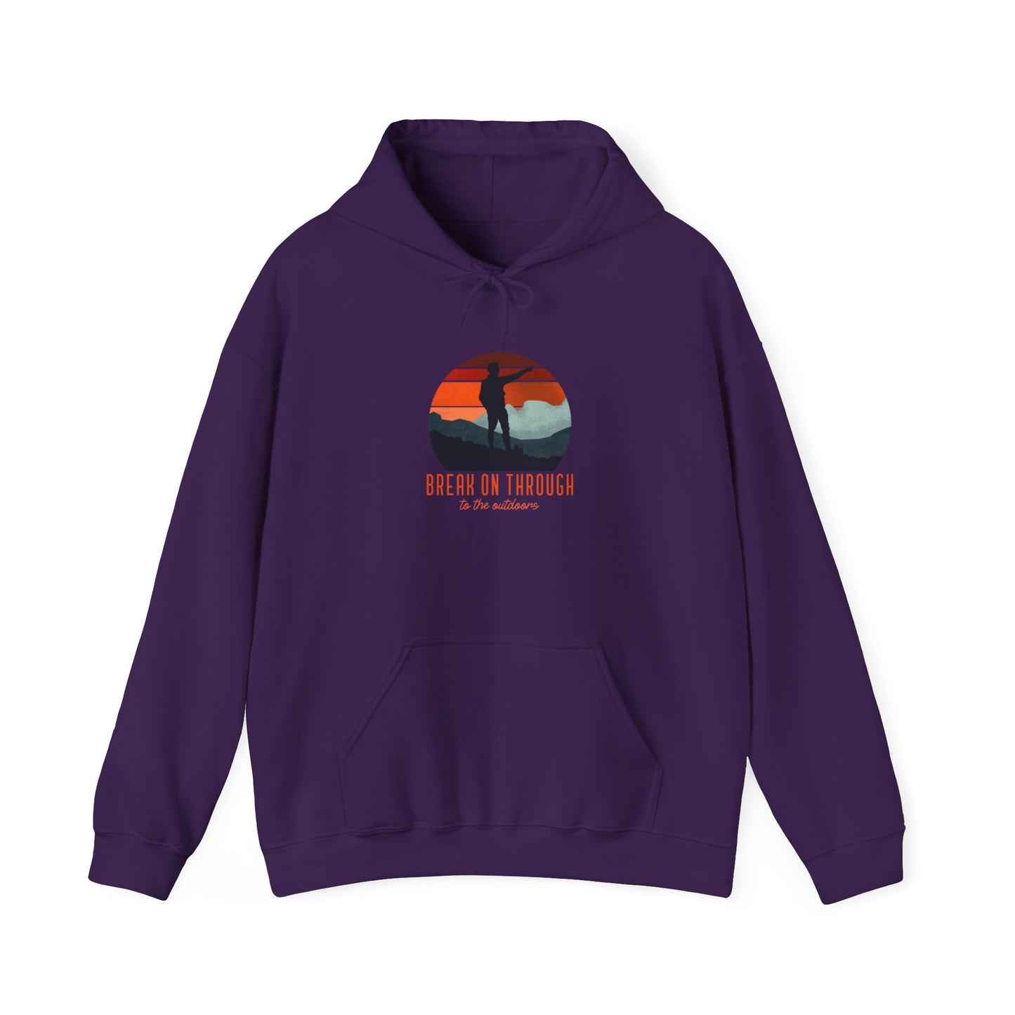 Break On Through Unisex Heavy Blend™ Hooded Sweatshirt