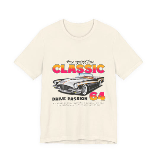Camiseta unisex de manga corta clásica Race Against Time
