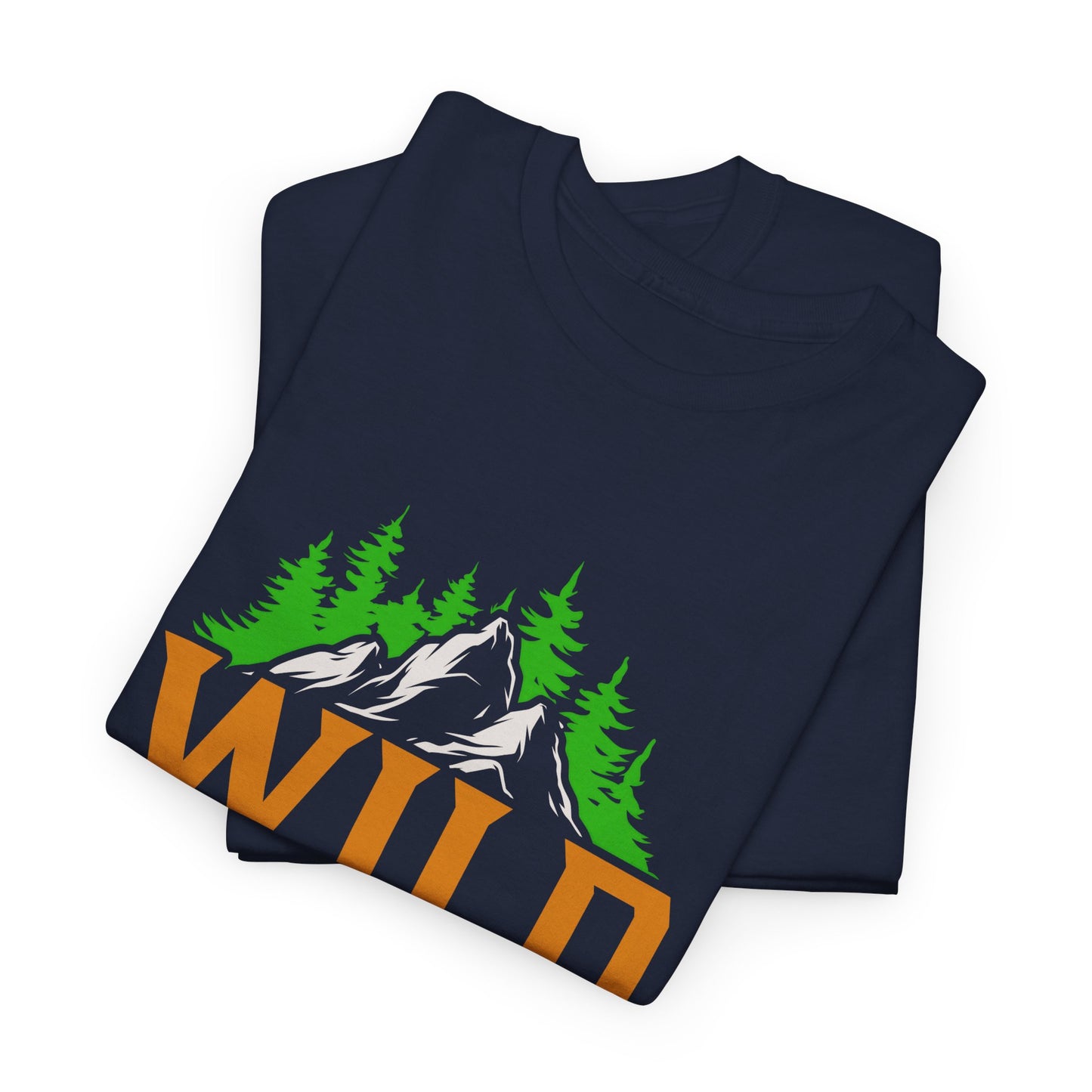 Wild and Free Unisex Heavy Cotton Tee - Perfect for Adventure Lovers
