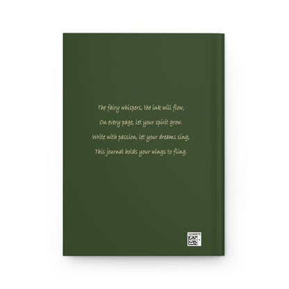 Whimsical Fairy Hardcover Journal | Nature Lover's Notebook