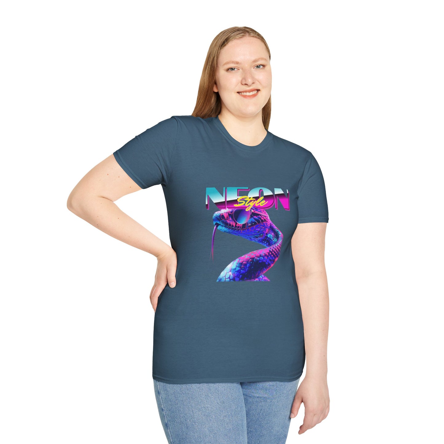 Neon Style Unisex Softstyle T-Shirt