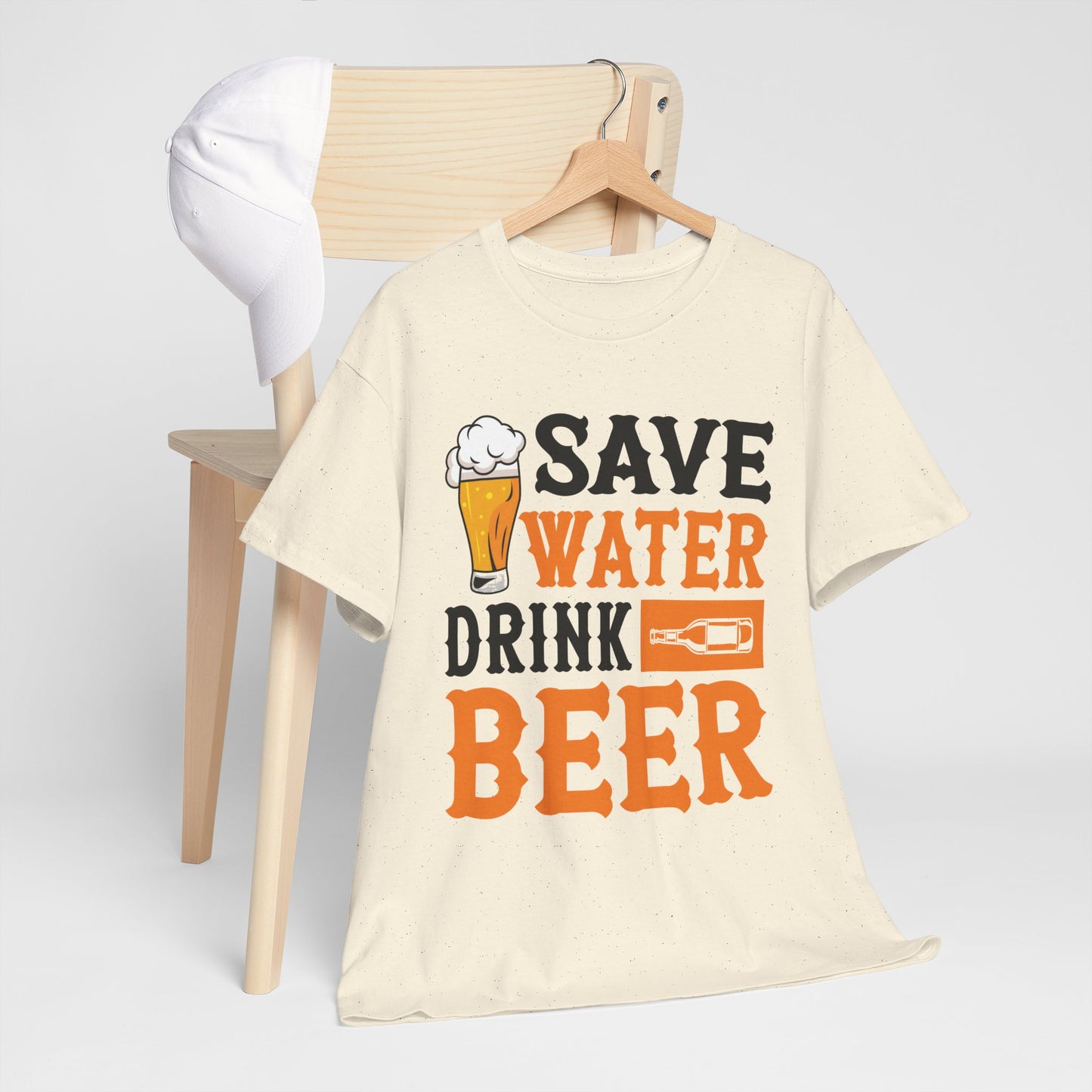 Funny Beer Slogan, Save Water Drink Beer