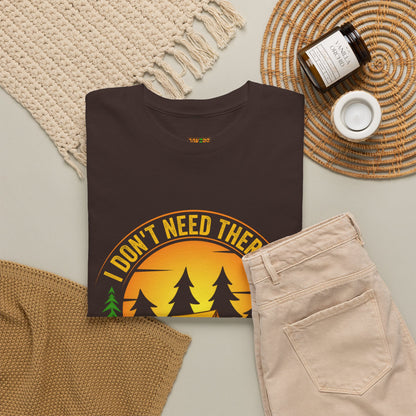 Camping Therapy Unisex Heavy Cotton Tee - Perfect for Outdoor Enthusiasts