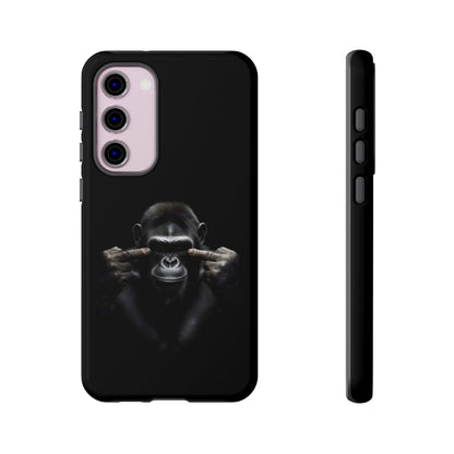 Edgy Gorilla Samsung  Phone Case - Funny Gift for Animal Lovers