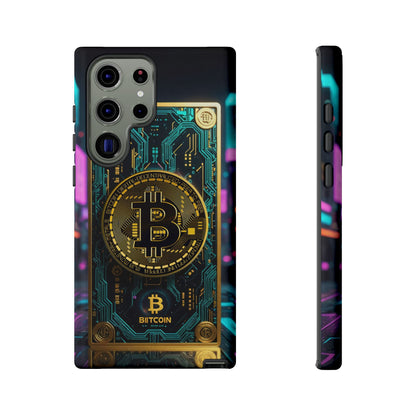 Bitcoin Samsung Phone Case - Tough Cases with Cryptocurrency Design