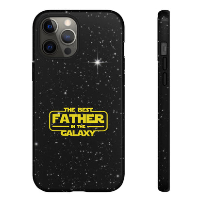 Galaxy-Themed iPhone Tough Case - Perfect Gift for the Best Father