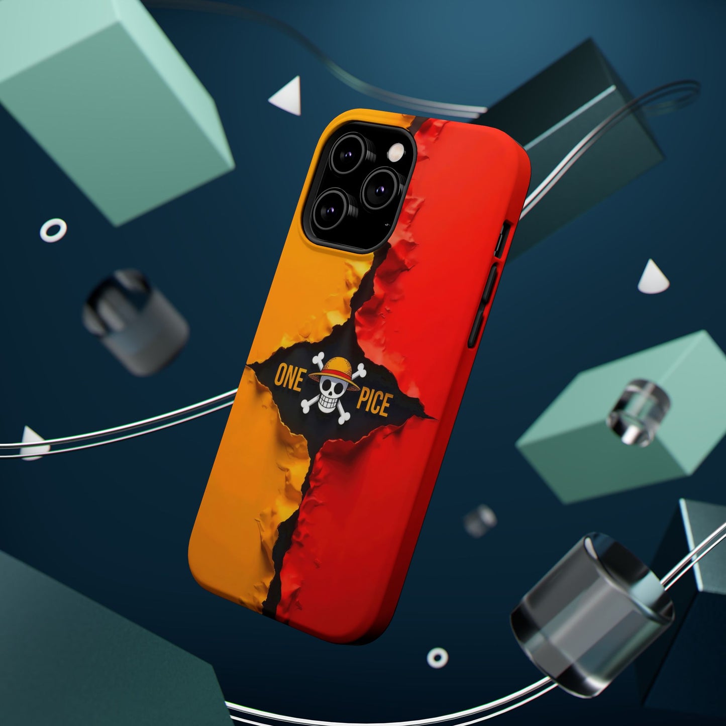 Bold One Piece Magnetic Tough Cases, Anime Phone Cover