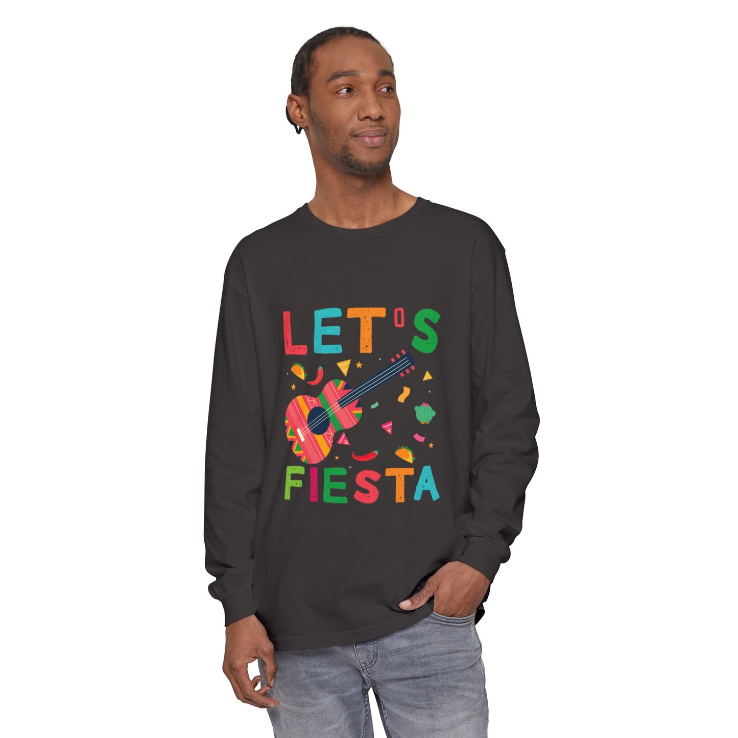 Let's Fiesta Unisex Long Sleeve T-Shirt