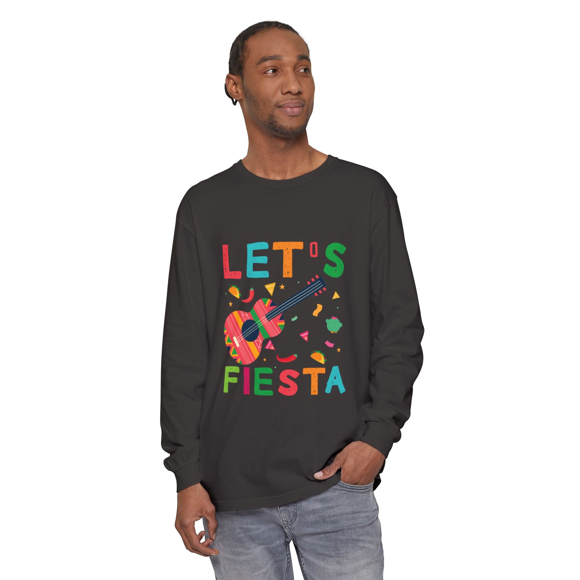 Let's Fiesta Unisex Long Sleeve T-Shirt