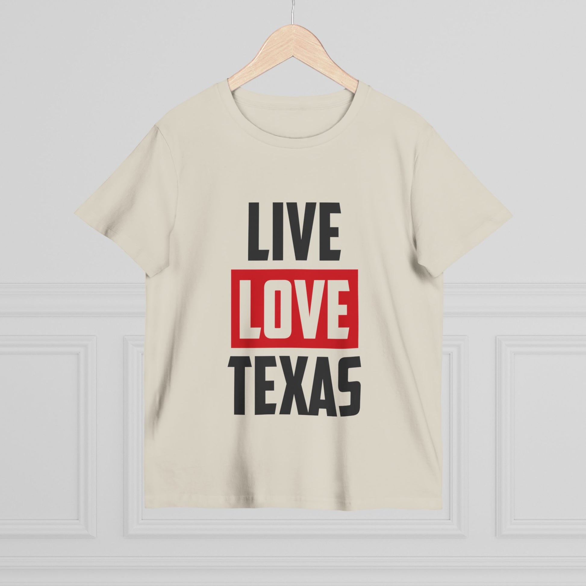 Live Love Texas Women's Tee - Casual Summer Shirt