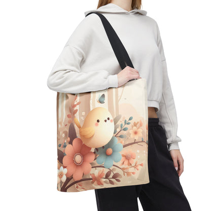 Pastel Canary Tote Bag
