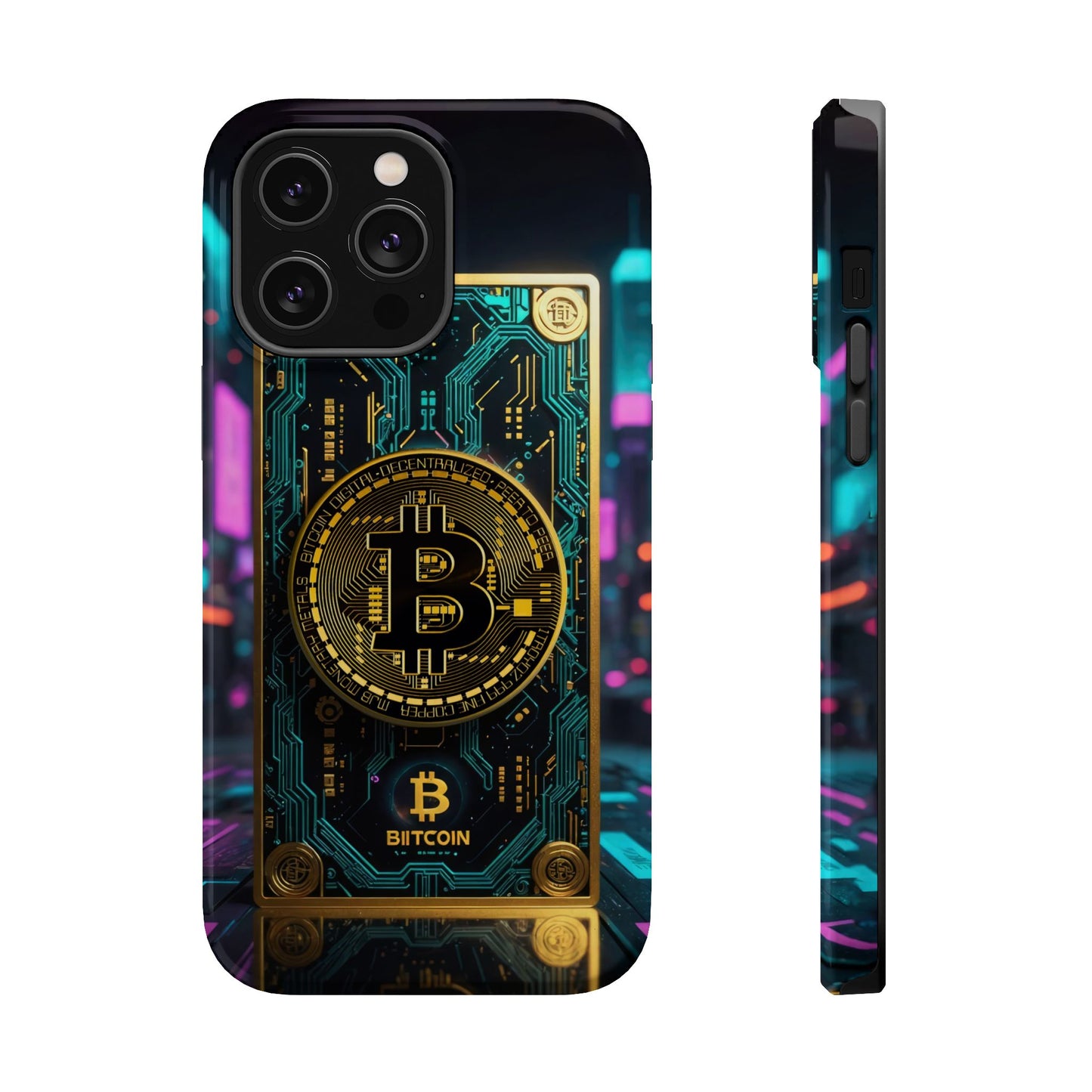 Bitcoin Magnetic Phone Case, Unique Phone Cover