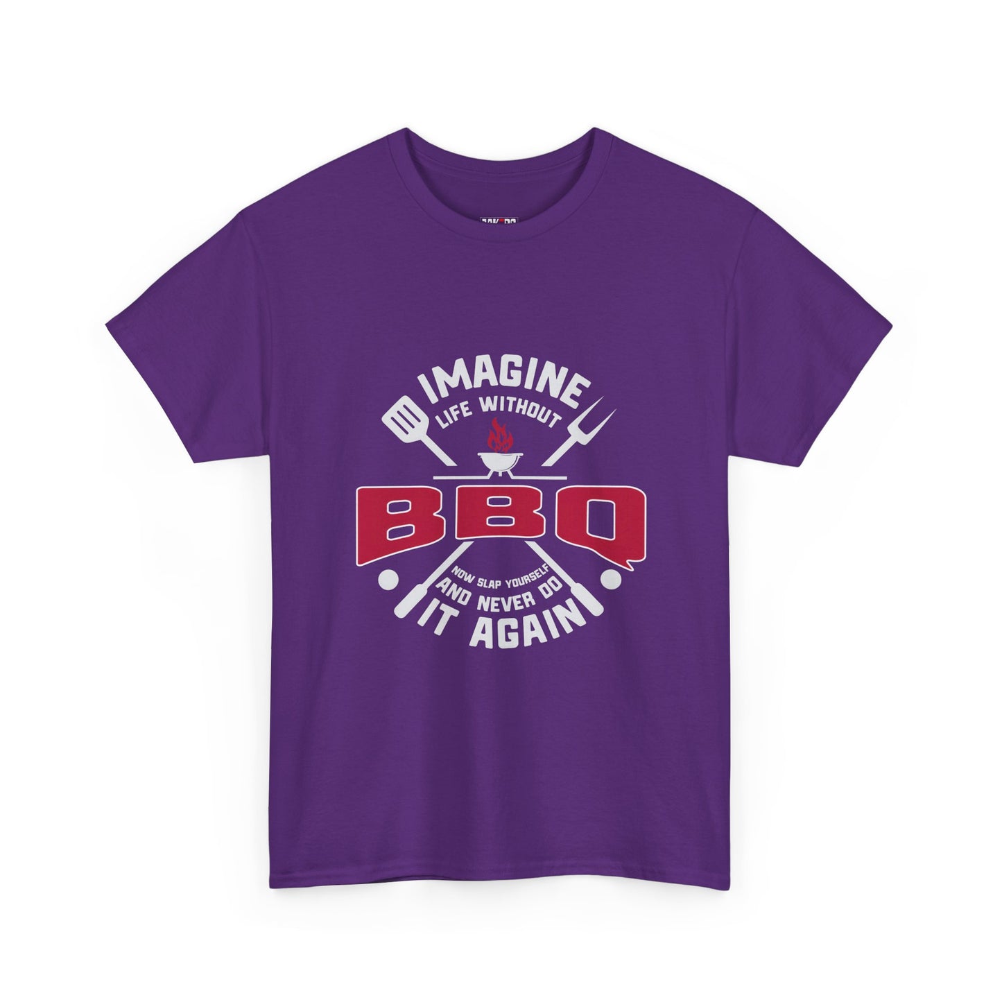 BBQ Lovers Unisex Heavy Cotton Tee - 'Imagine Life Without BBQ'