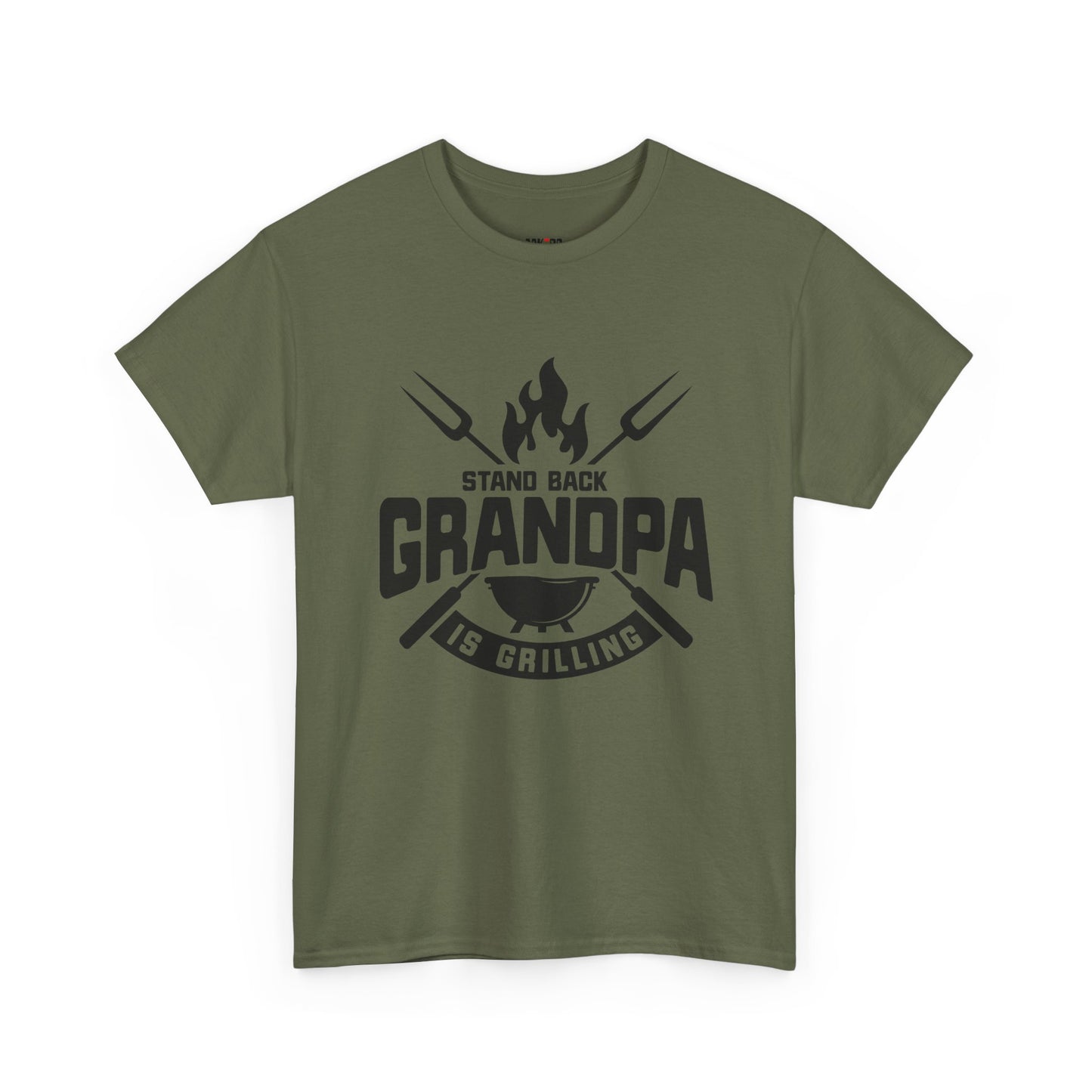 Funny Grilling Grandpa Tee - Heavy Cotton Shirt