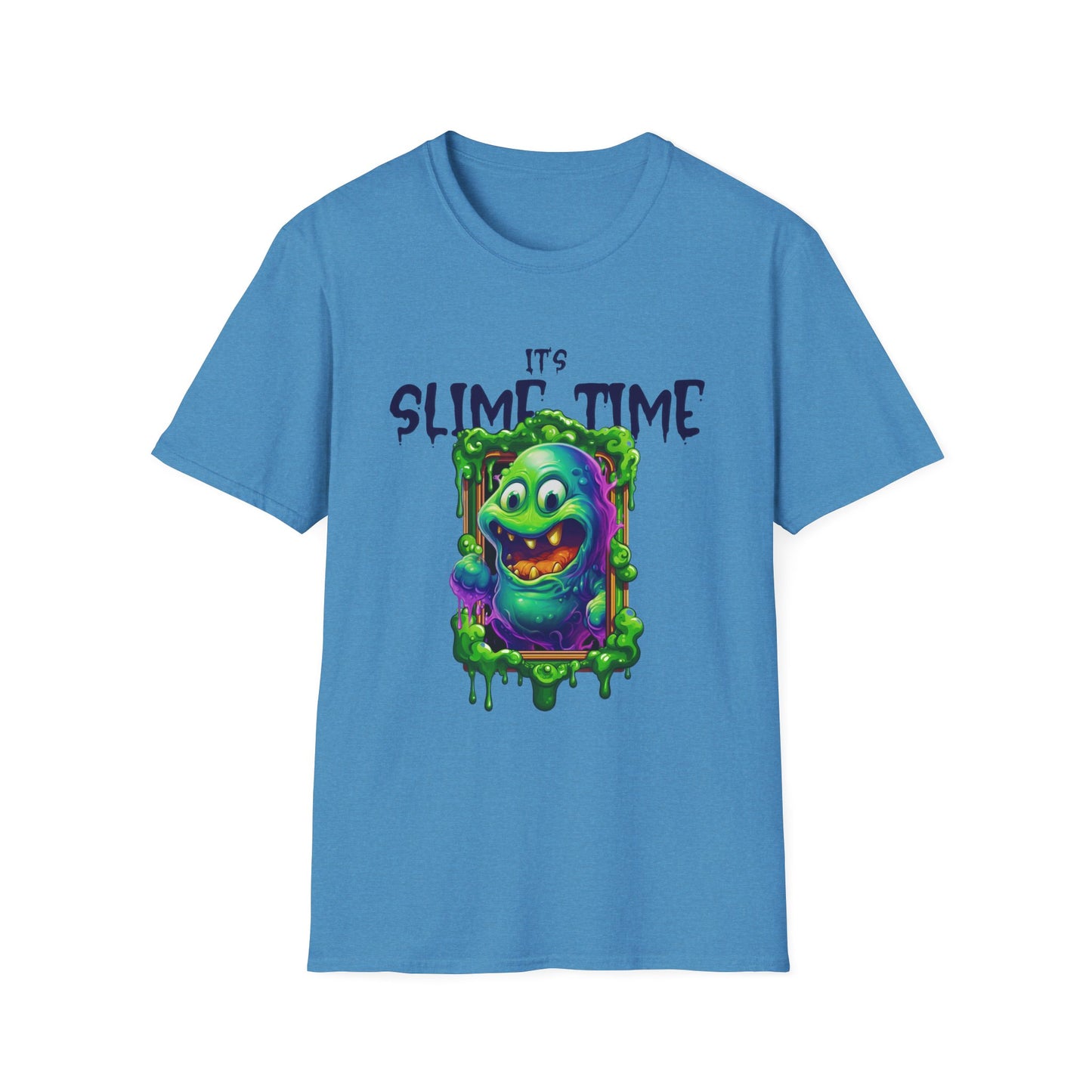 It's Slime Time Unisex Softstyle T-Shirt