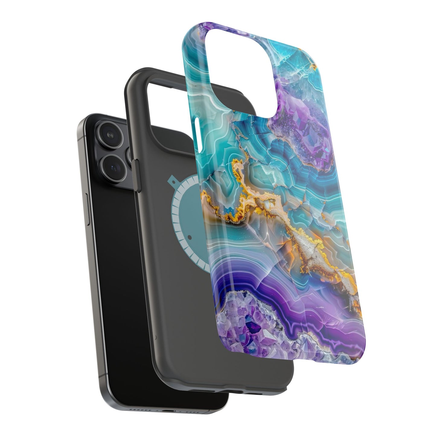 Turquoise Veil Magnetic Phone Case