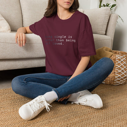 Being Single Unisex Softstyle T-Shirt