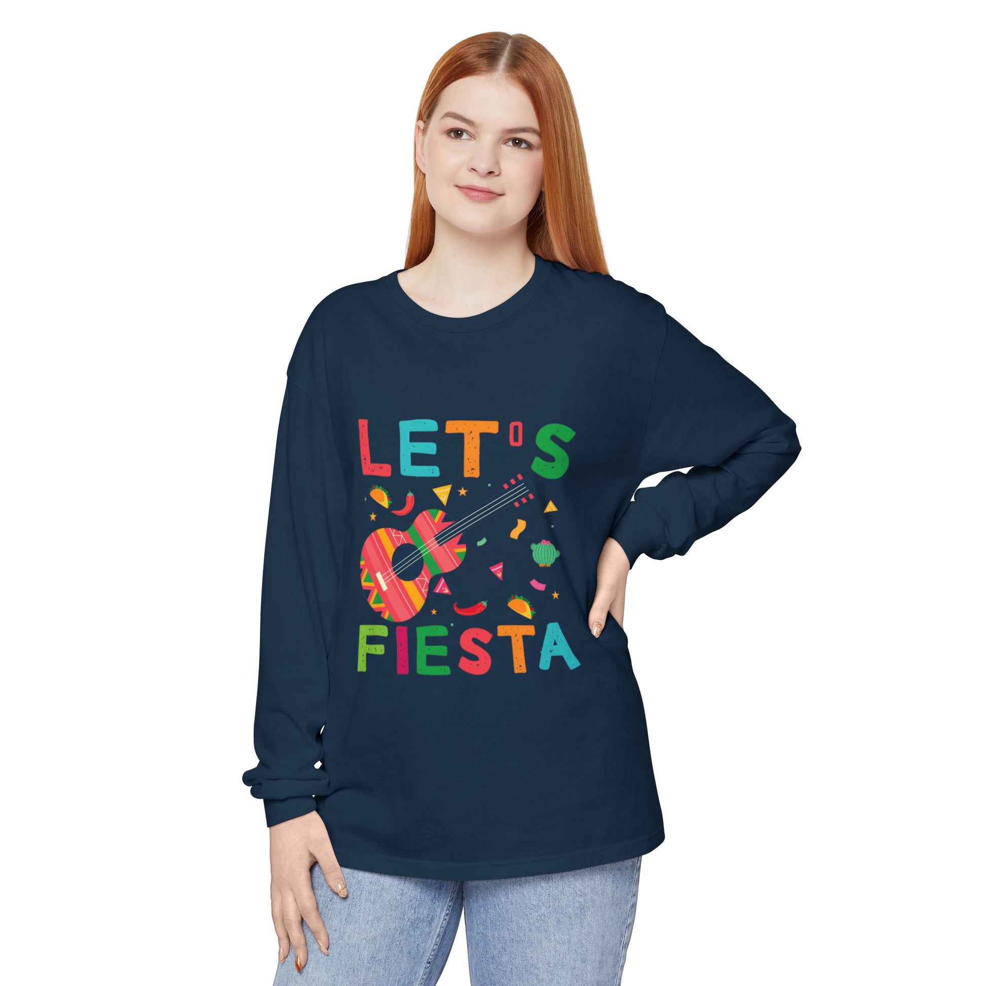 Let's Fiesta Unisex Long Sleeve T-Shirt