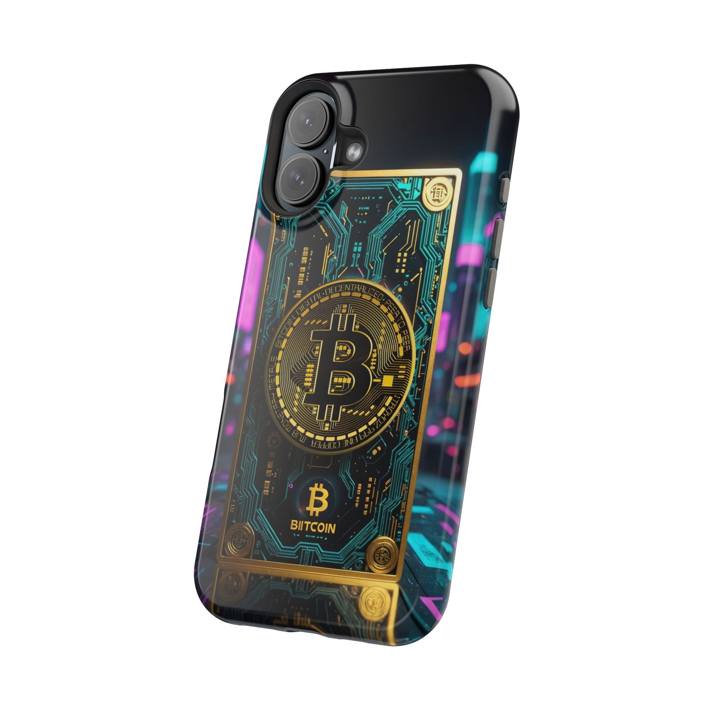 Bitcoin Magnetic Phone Case, Unique Phone Cover