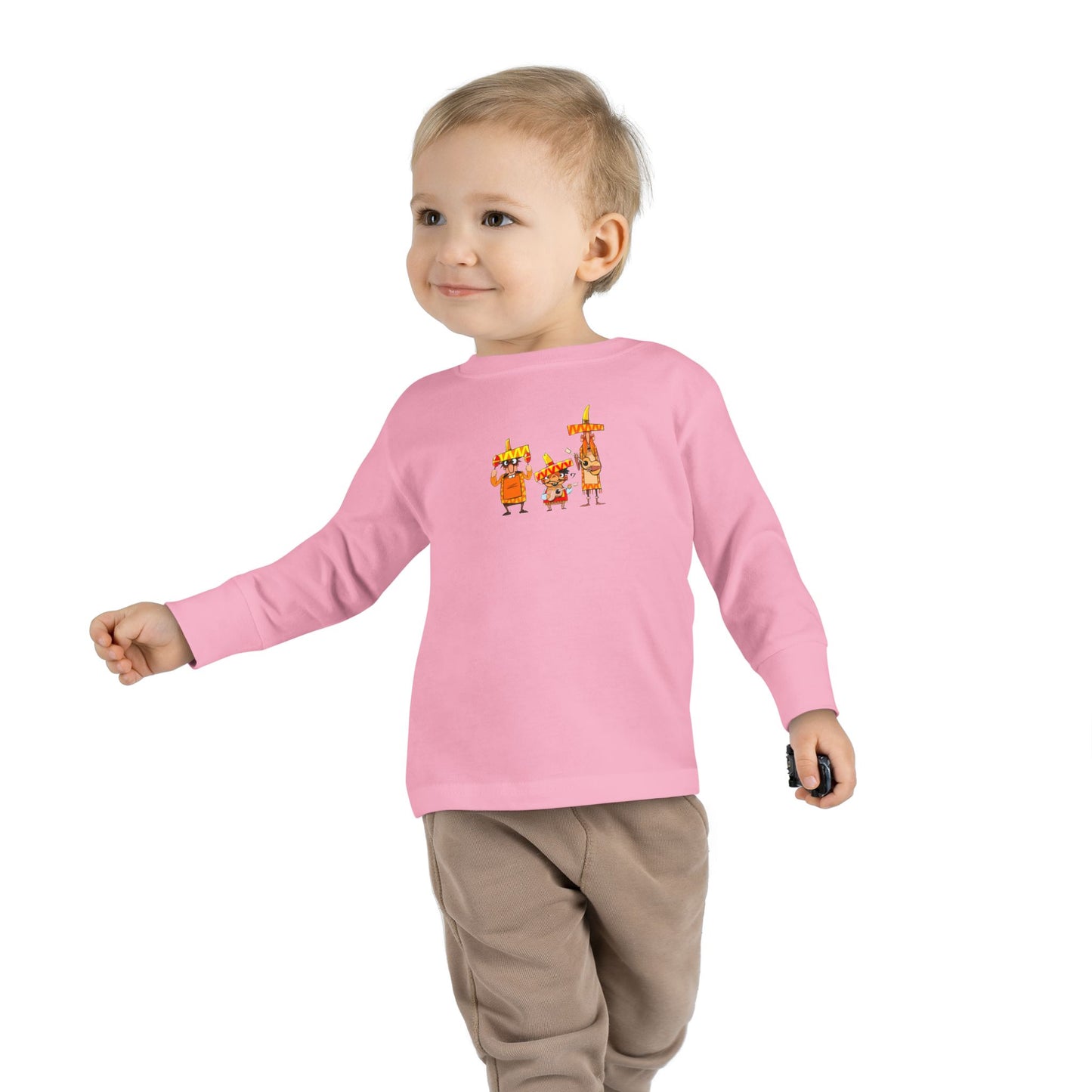 Mini Mariachi Toddler Long Sleeve Tee