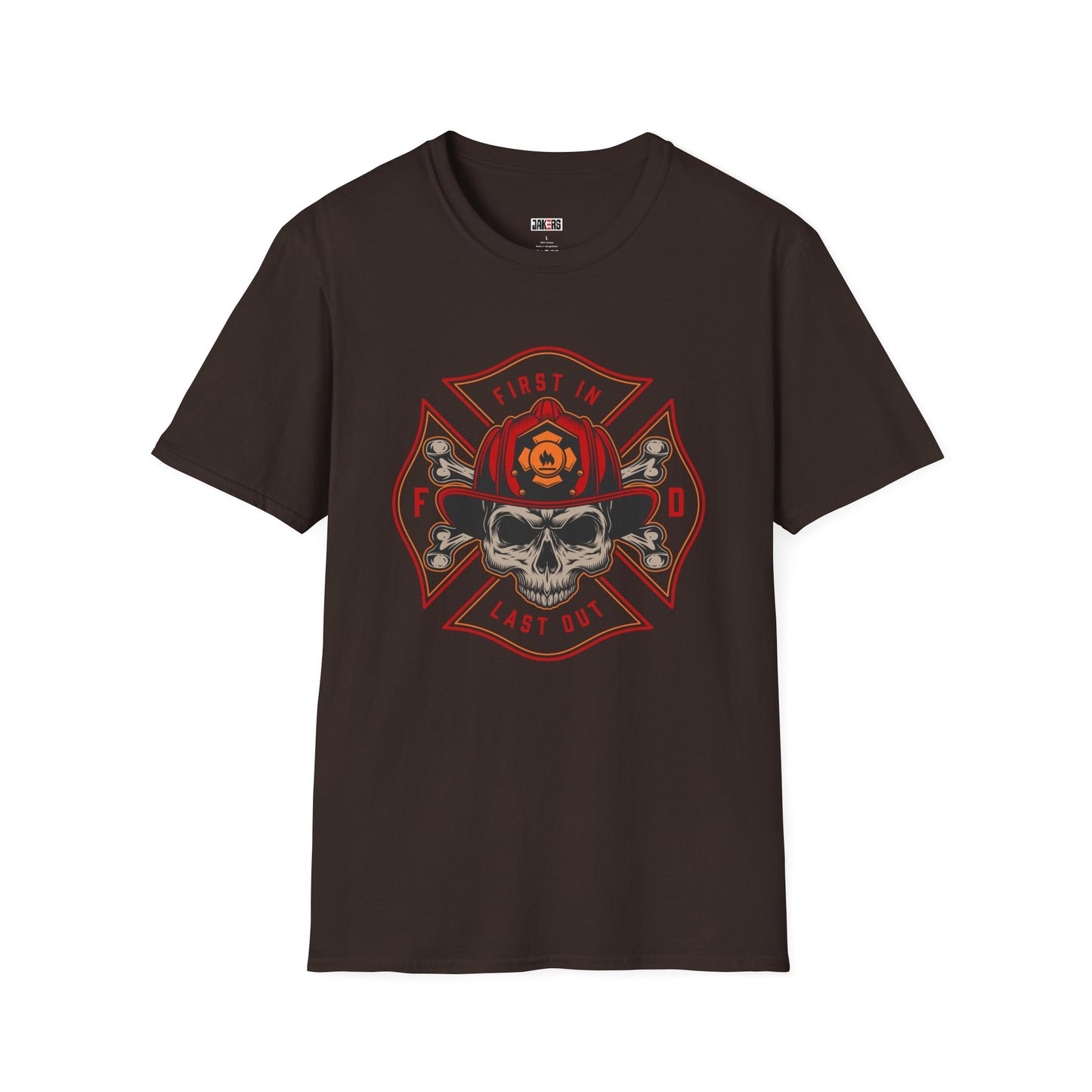 Fireman T-shirt, First In Last Out