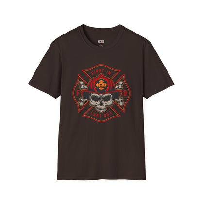 Fireman T-shirt, First In Last Out