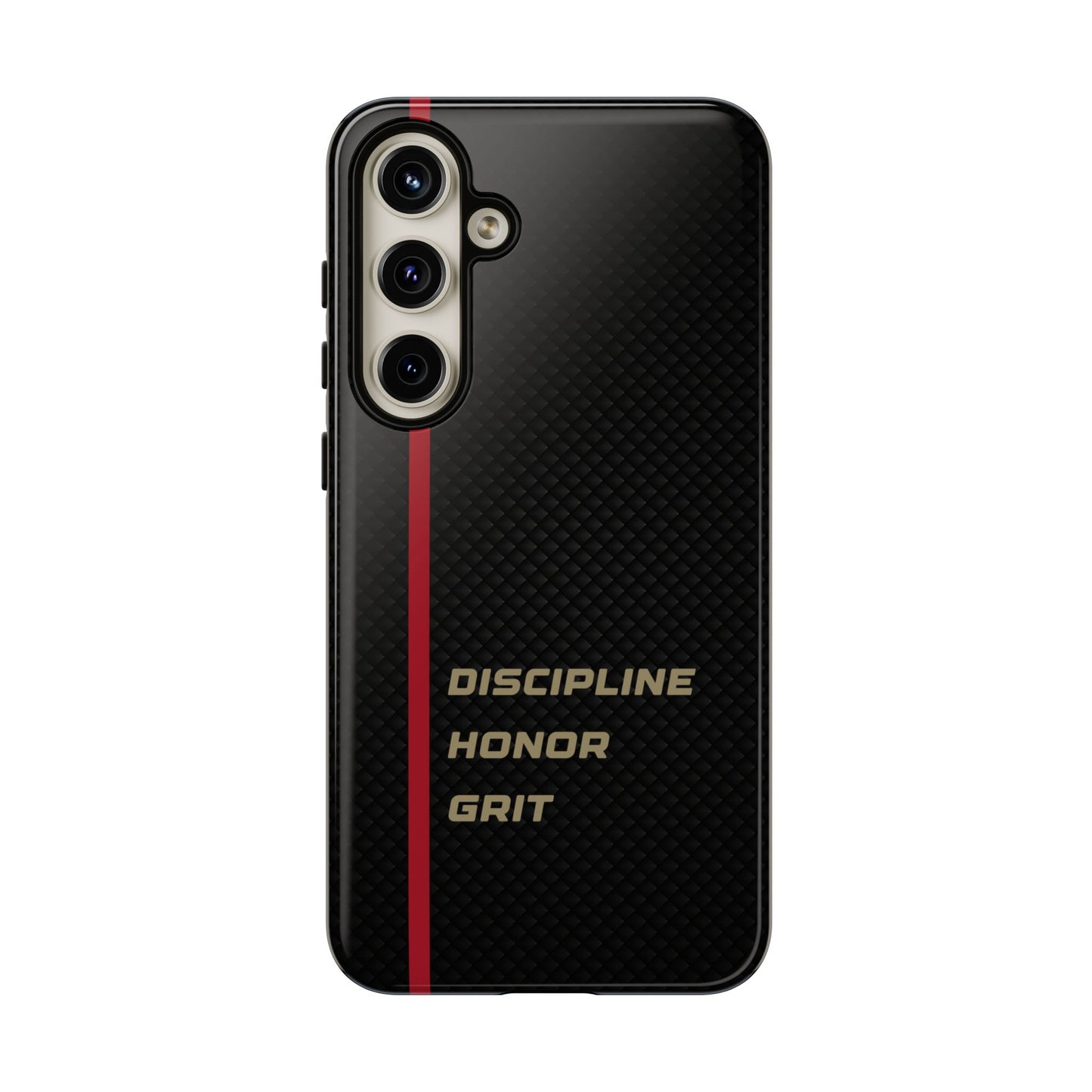 Discipline, Honor, Grit Impact-Resistant Phone Case