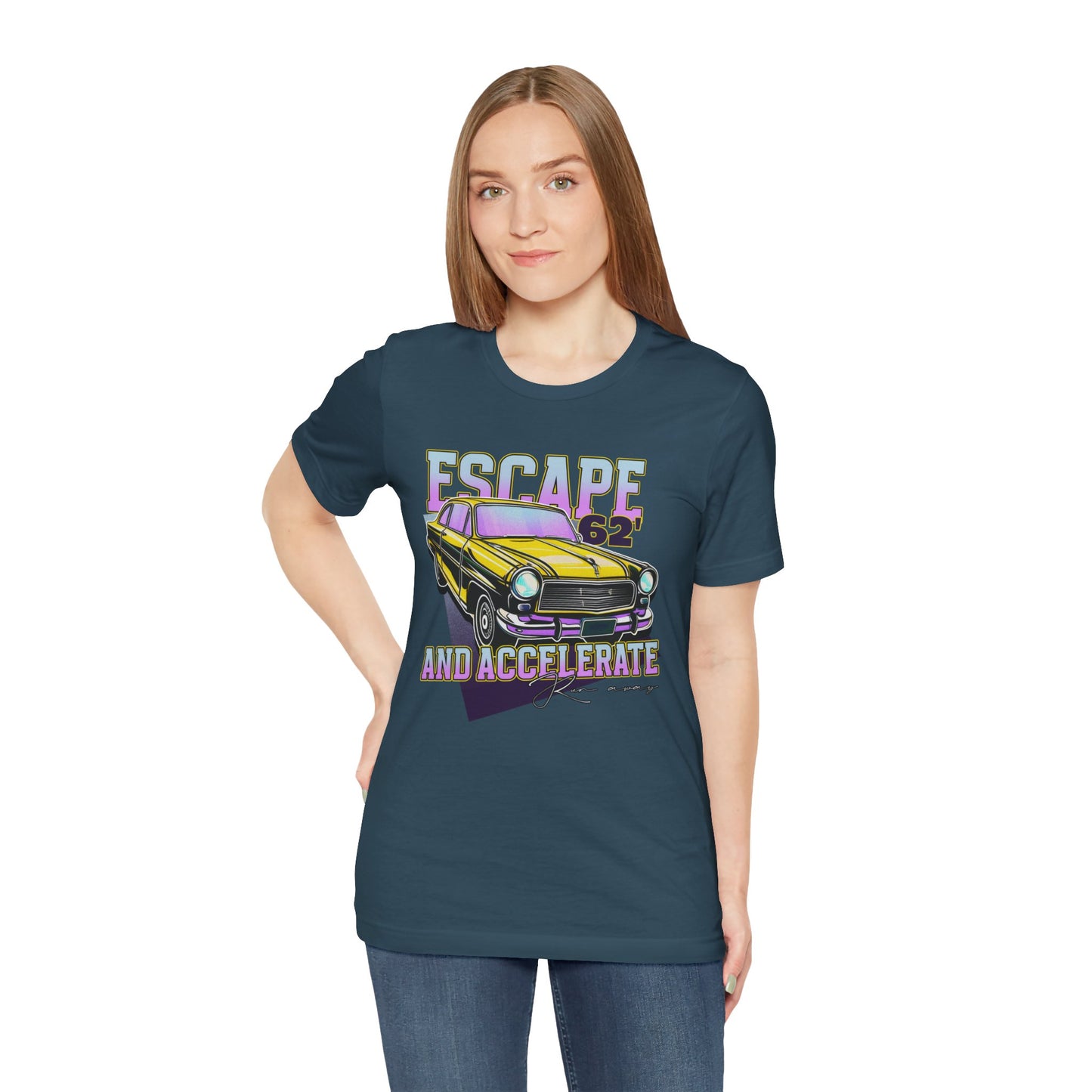 Escape And Accelerate Unisex Jersey Short Sleeve Tee