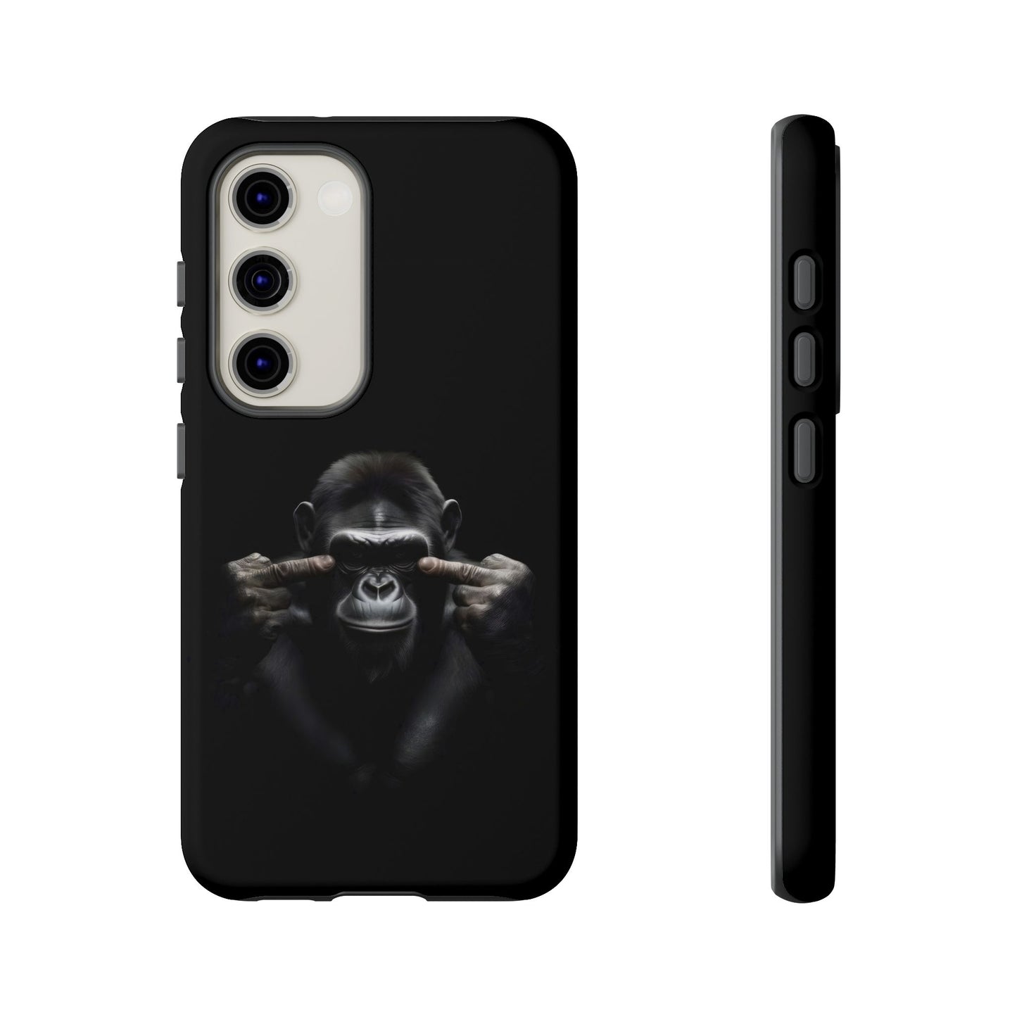 Edgy Gorilla Samsung  Phone Case - Funny Gift for Animal Lovers