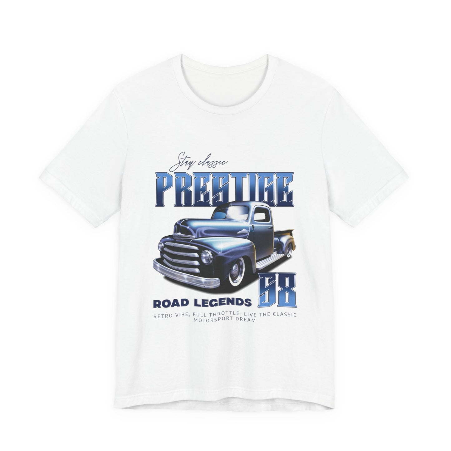 Camiseta de manga corta unisex Stay Classic Prestige Road Legends 