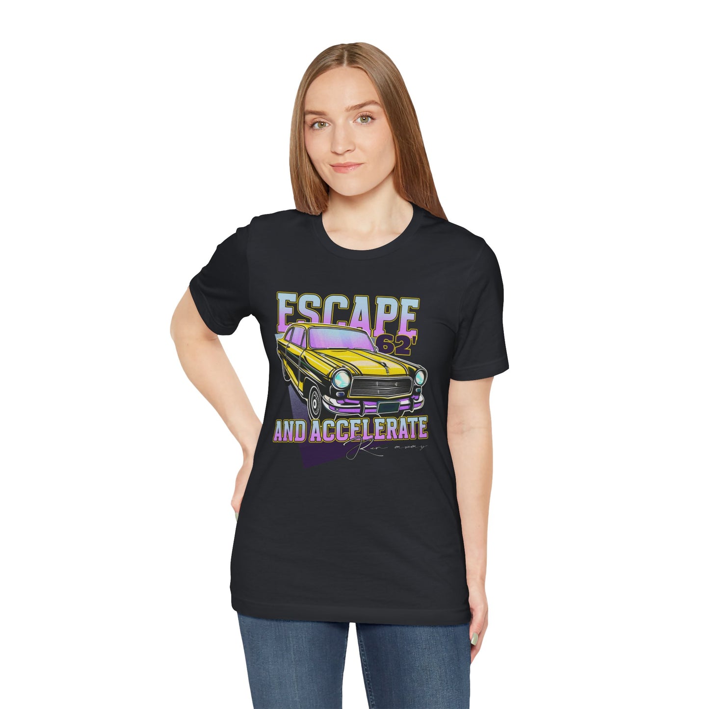 Escape And Accelerate Unisex Jersey Short Sleeve Tee