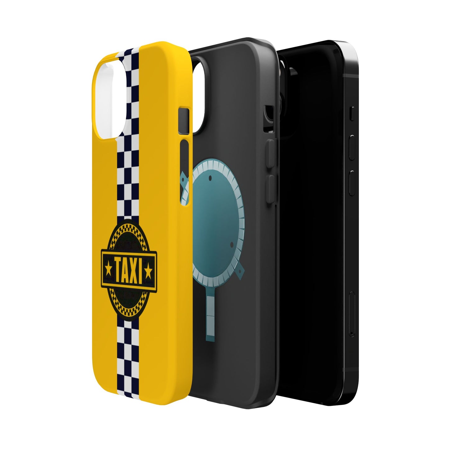 City Taxi Magnetic iPhone Cases