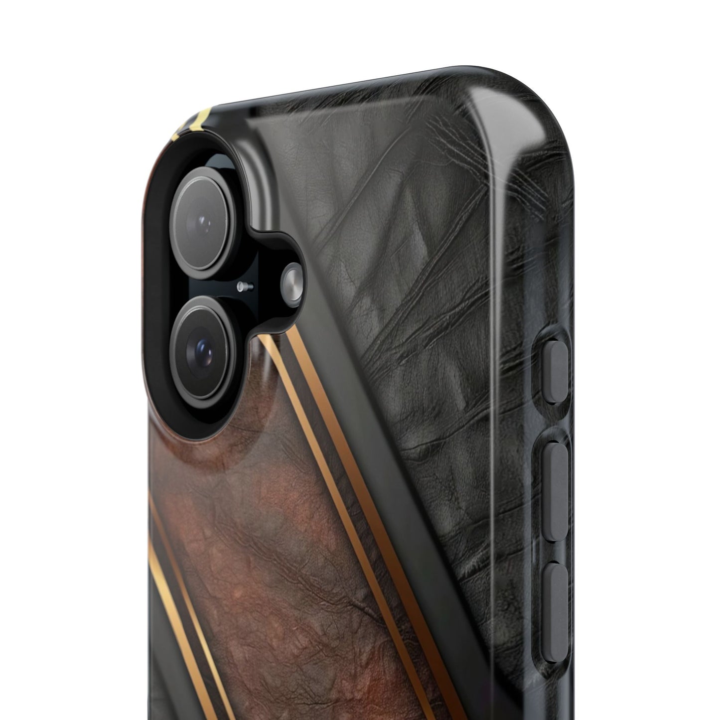 Stylish Leather Texture Magnetic Tough Cases