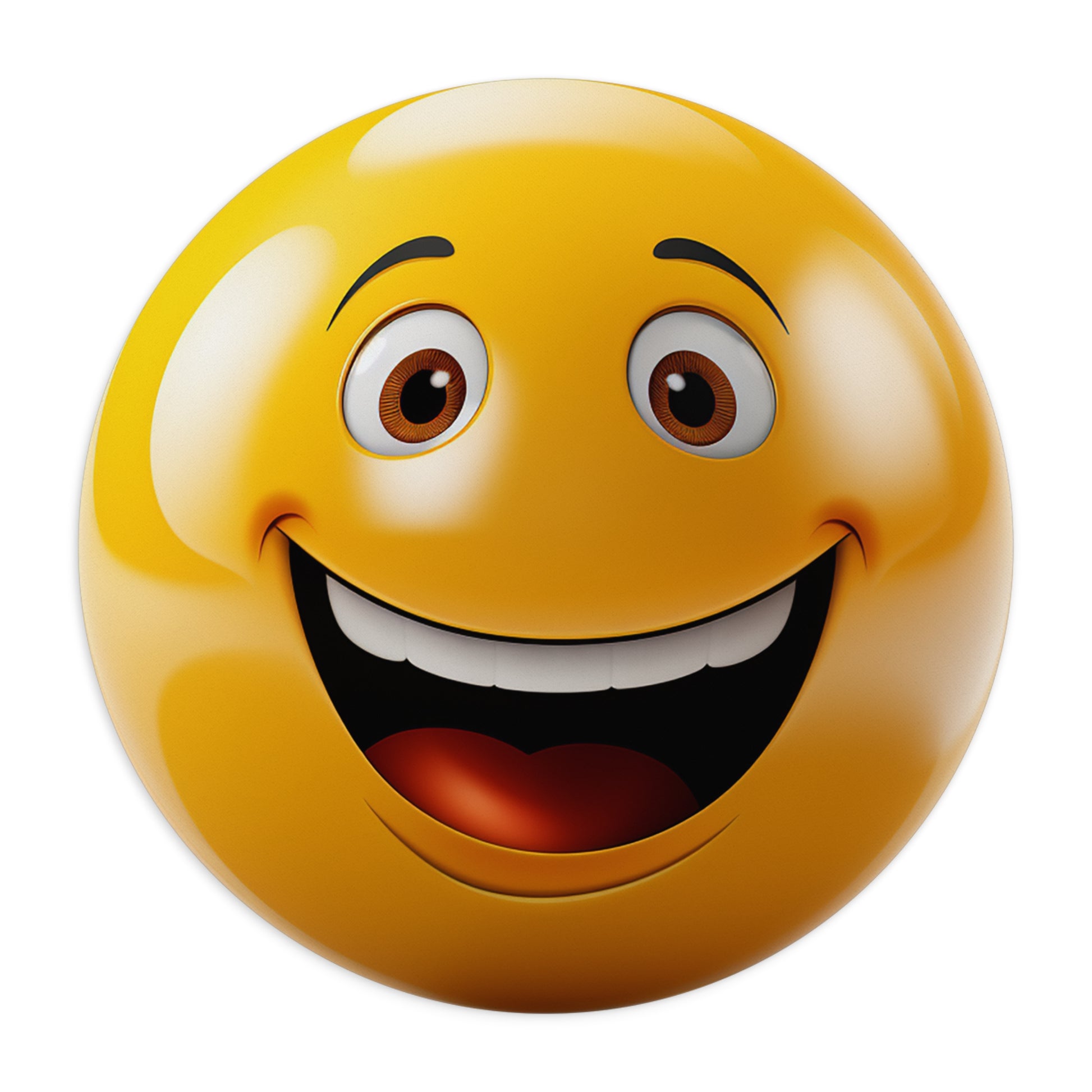 Happy Emoji Mouse Pad