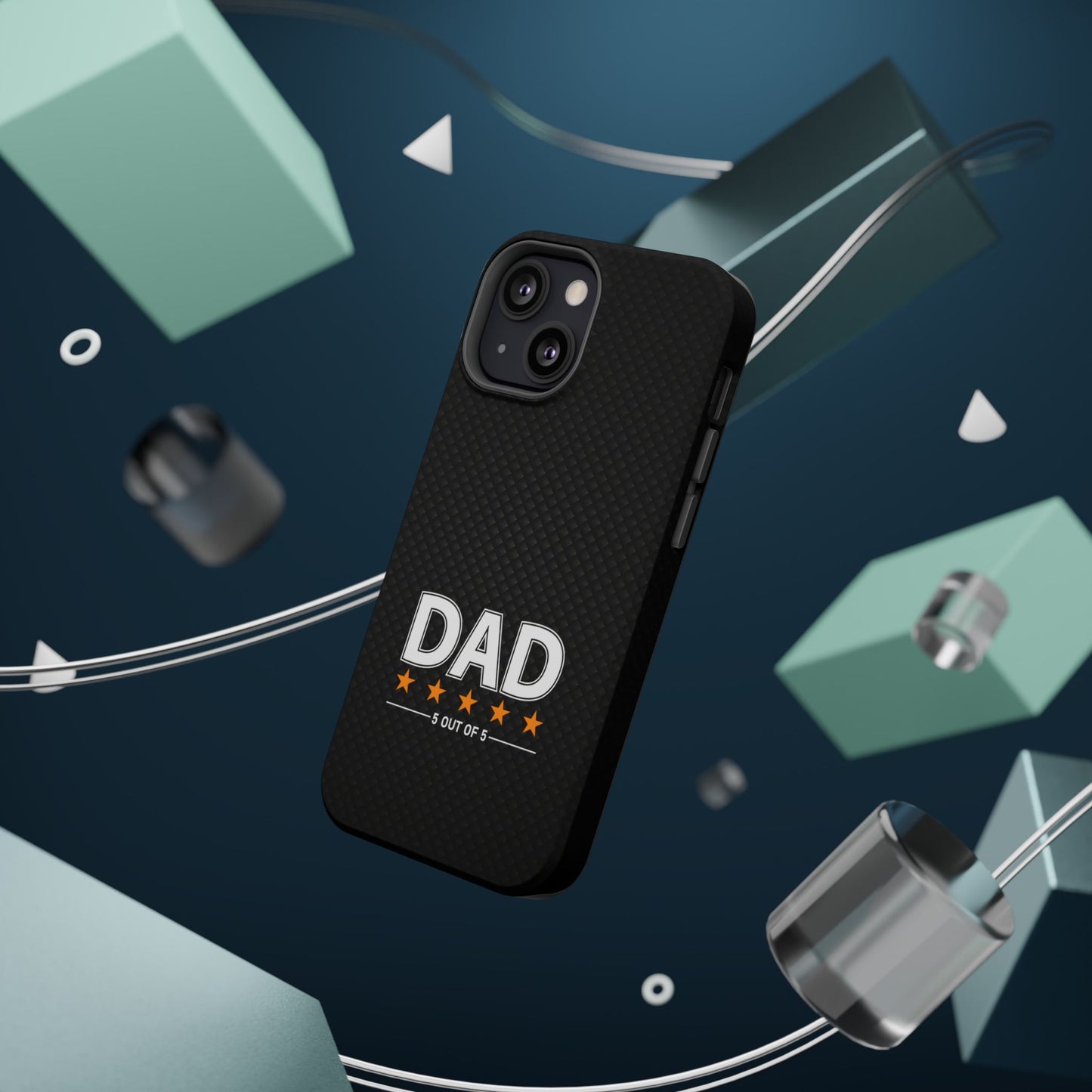 Dad 5 Out of 5 Stars Magnetic Phone Case