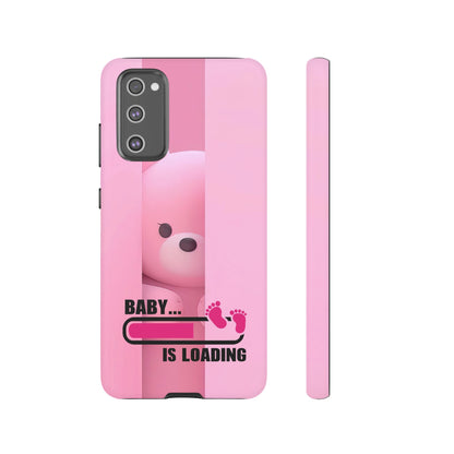 Cute Baby Loading Tough Case - Expecting Parents Accessory