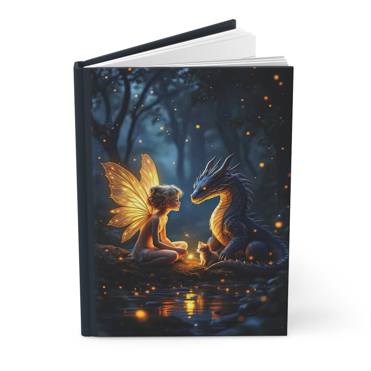 Mystical Fairy & Dragon Journal, Fantasy Hardcover Diary