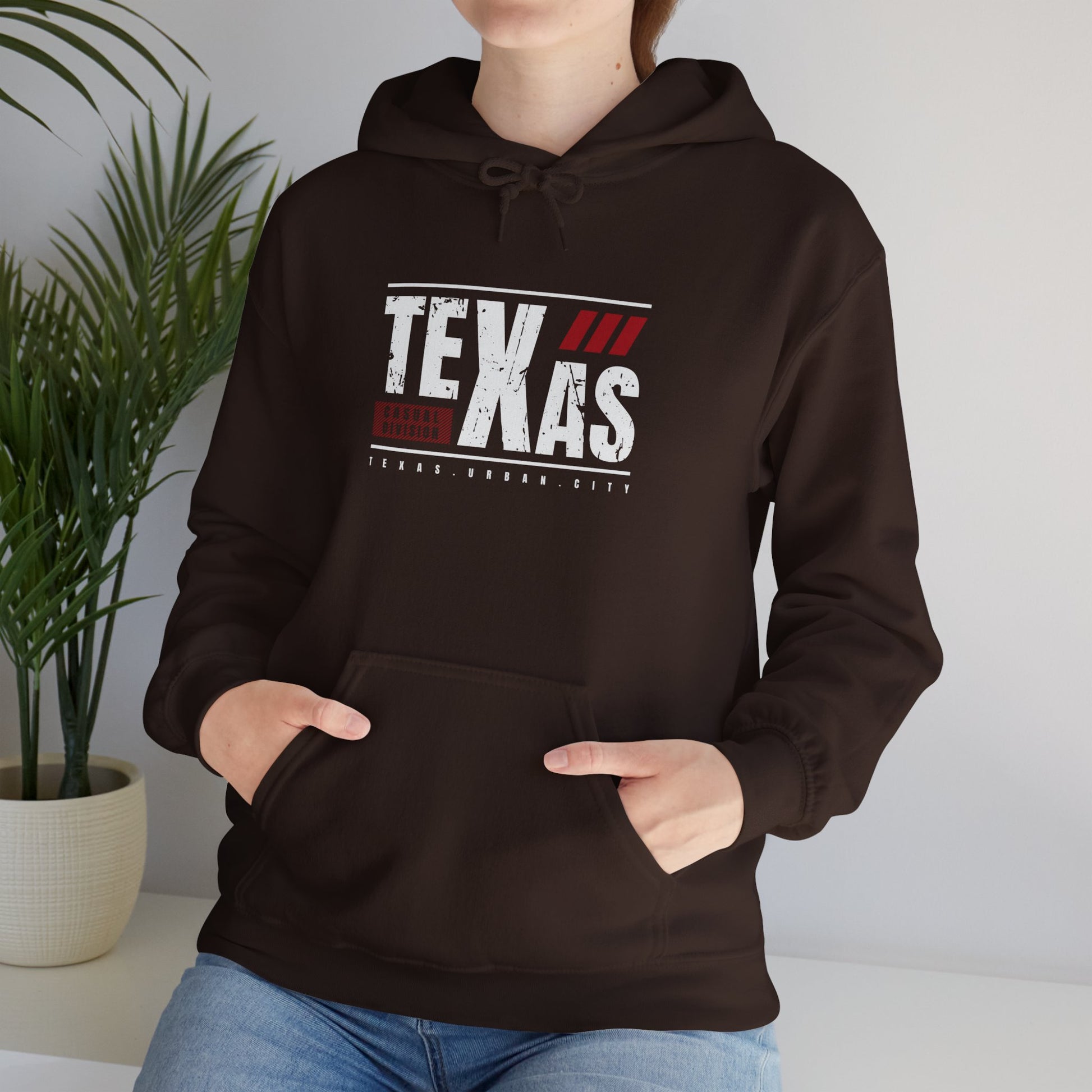 Texas Unisex Heavy Blend Hoodie - Bold Design for Everyday Comfort