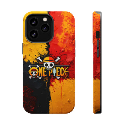 One Piece Vibrant Magnetic iPhone Cases, Anime Accessories
