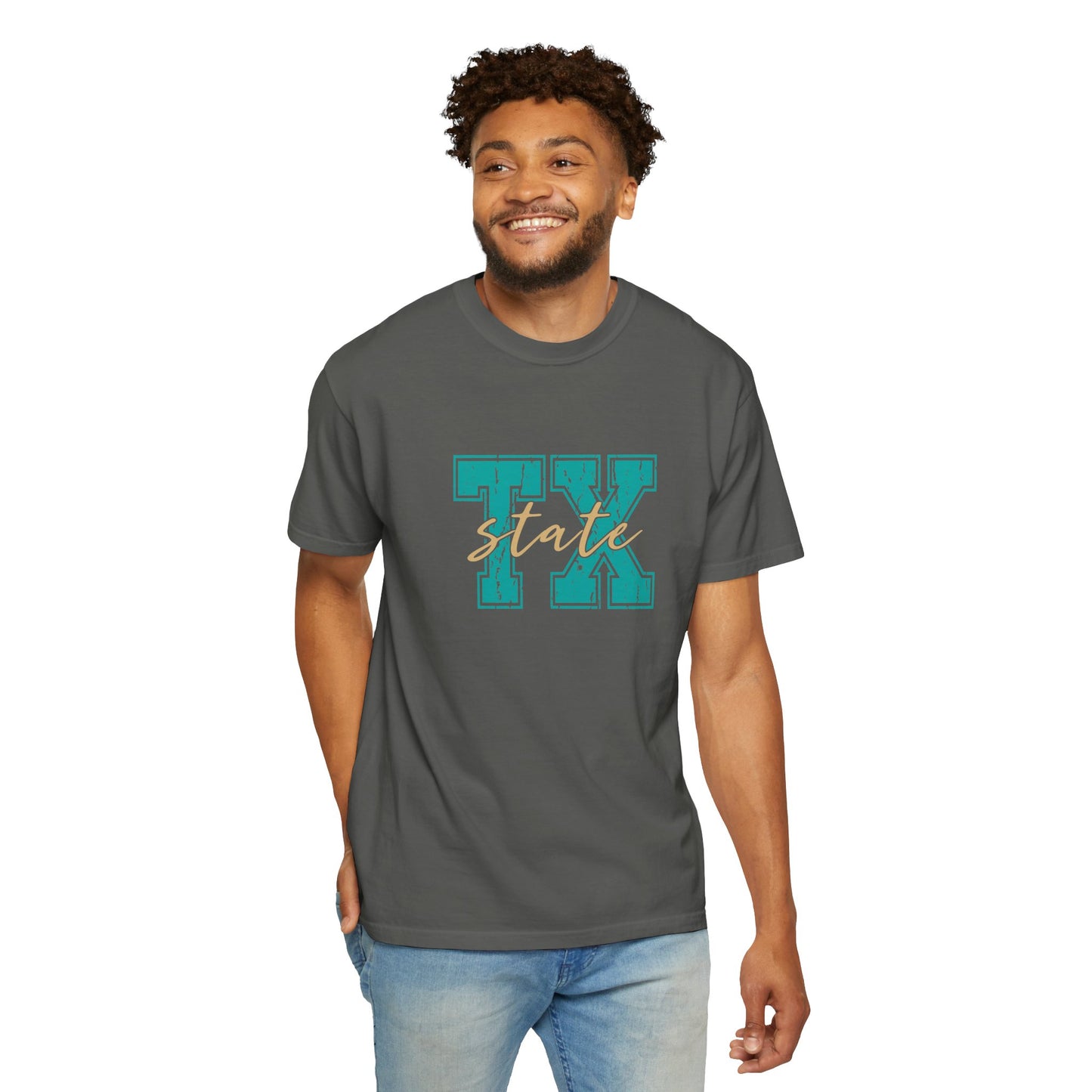 TX State Unisex Garment-Dyed T-shirt