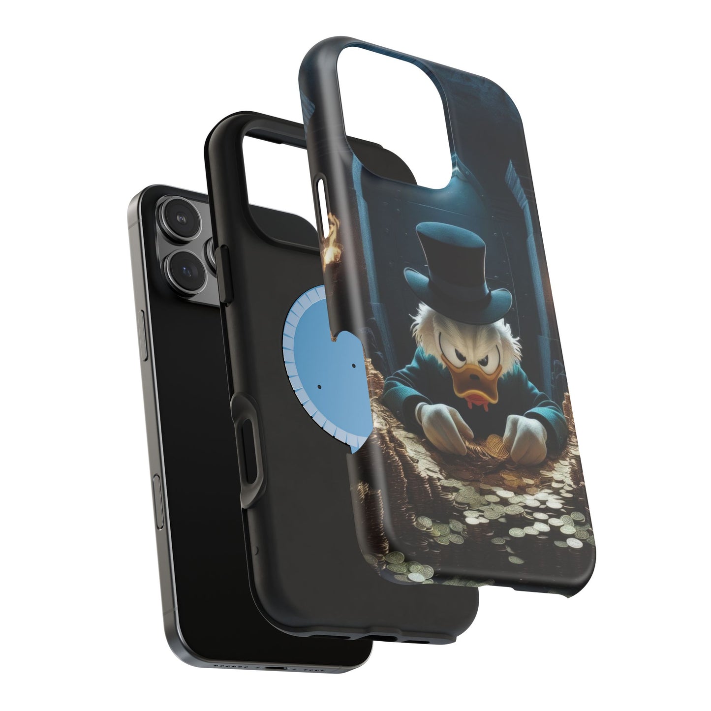 Magnetic Phone Case - Scrooge McDuck Design